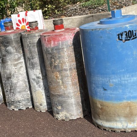 HILTI TYROLIT : couronnes de forage diamantées GROS DIAMETRE :