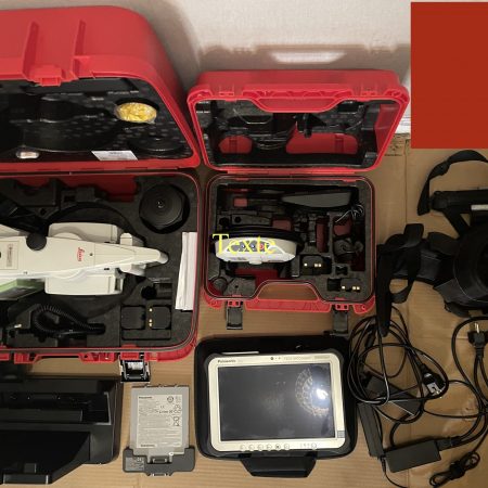 LEICA TS13 5'' R500: STATION TOTALE ROBOTISEE & GPS: 2022, sous garantie Leica