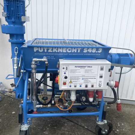 PUTZKNECHT S48.3 : Machine à projeter UELZENER - malaxeur-projeteur