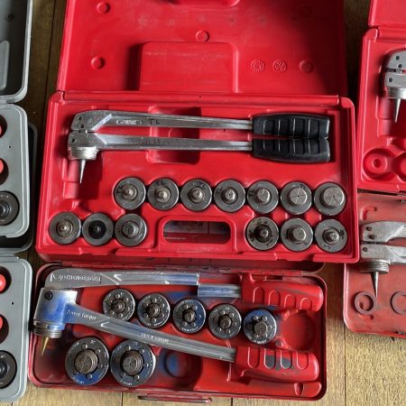 VIRAX ROTHENBERGER RIDGID: pince emboiture ,  coupe tube, cientreuse, chalumeau , machine à piquer tuyau