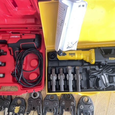 REMS VIRAX GEBERIT: sertisseuses filaires EXCELLENT etat
