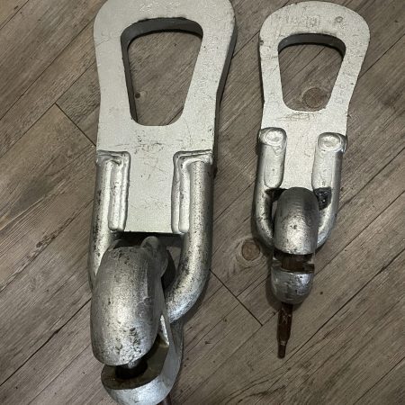 FRIMEDA: Anneau de levage avec étrier acier - Force 10 et 26 tonnes