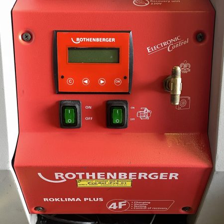 ROTHENBERGER ROKLIMA PLUS 4F: Appareil d'entretien entièrement automatique de réfrigération/climatisation Roklima Multi 4F