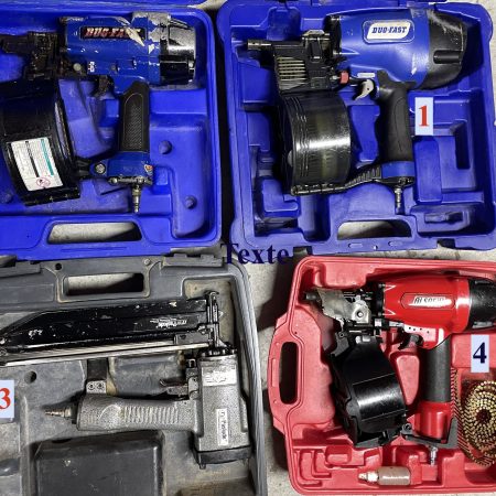 Cloueurs clouteuse agrafeuse PNEUMATQUES : ALSAFIX , PASLODE