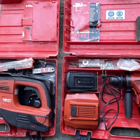 lot HILTI 36V :  perforateur et scie sabre