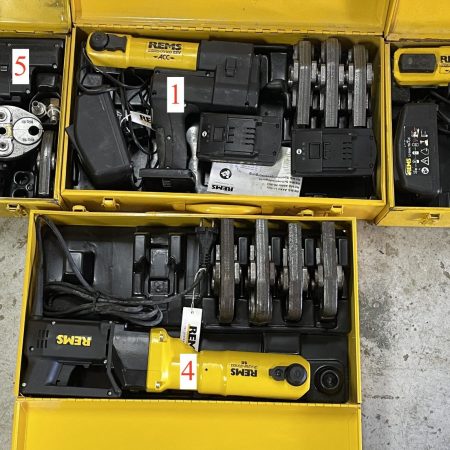 Sertisseuse pour plombier chauffagiste: REMS VIEGA  filaire et sur batterie