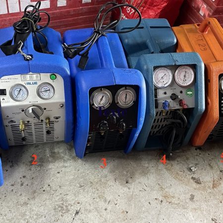 CLIMATISATION : STATIONS DE RÉCUPÉRATION DE FLUIDE FRIGORIGÈNE