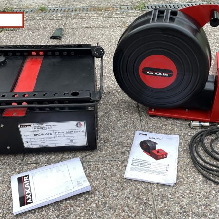 Axxair orbital : accessoires pour soudeuse, redressement et chanfrein de tubes