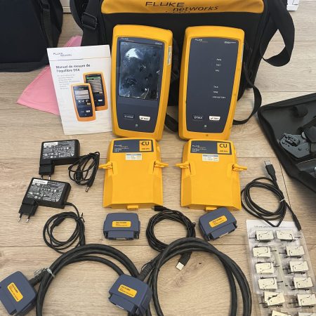 Câble LAN Fluke Networks DSX-8000-W Versiv Cat6a Cat8 certificat DSX-8000 DSX800