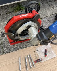 Axxair cc 120 avec gerima biseauteuse chanfreineuse tubes orbital – Image 4