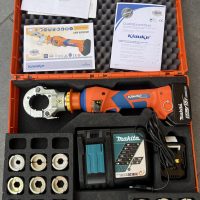 Sertisseuse hydraulique électroportative Klauke EKM6022ISM VDE 1000V – Kit complet