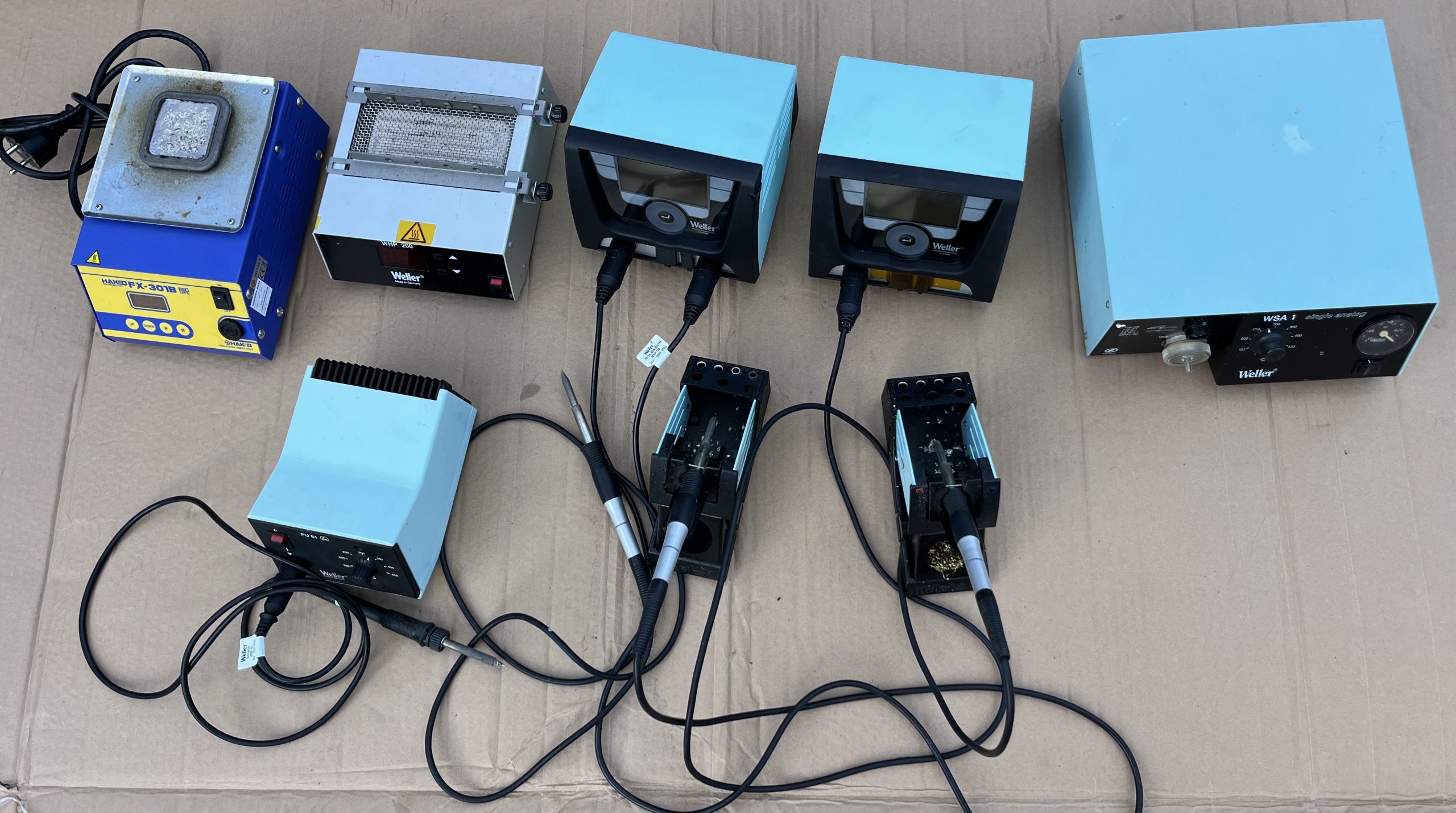 Atelier électronique professionnel – Weller, CIF, Branson, Vision Engineering, Treston